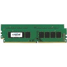 Crucial 8GB Kit (4GBx2) DDR4 2666 MT/s (PC4-21300) CL19 x8 UDIMM 288-Pin Memory CT2K4G4DFS8266