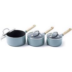 Greenpan 3 GreenPan Mayflower Set med lock 3 delar