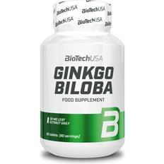 Ginkgo biloba kosttilskud BioTechUSA Ginkgo Biloba 90 stk