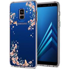 Samsung Galaxy A8 (2018) Mobilskal Spigen Liquid Crystal Blossom Nature Case (Galaxy A8 2018)