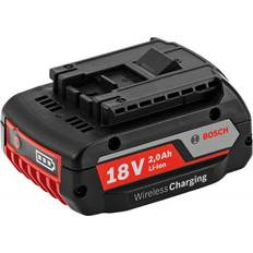 Bosch 18 V - Batterier - Original Batterier & Opladere Bosch GBA 18V 2.0Ah W Wireless Charging Professional