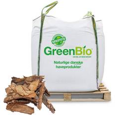Green Bio Dækbark Grov Bigbag á Plantejord