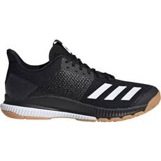 Dame - Svarte Volleyballsko Adidas Crazyflight Bounce 3 W - Core Black/Cloud White/Gum