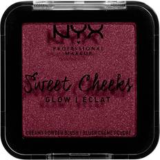 NYX Sweet Cheeks Creamy Powder Blush Glow Red Riot