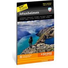 Pokkari Kirjat Jotunheimen-tunturikartta 1:50.000, 2019