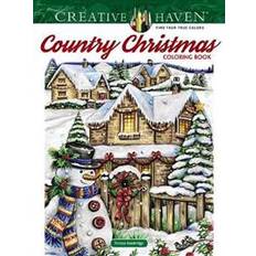 Creative Haven Country Christmas Coloring Book (Paperback, 2019)