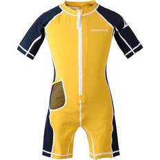 Niño Trajes de protección UV Didriksons Reef Kid's Swimming Suit - Yellow (502470-050)