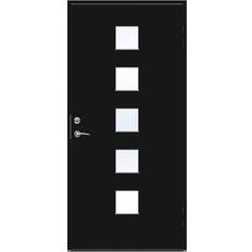 Swedoor Dice Ytterdörr Klarglas S 9000-N V (90x200cm)