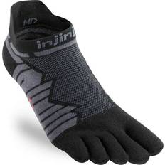 injinji Ultra Run No-Show Negro Gris - Black/Grey