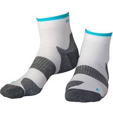 Löpning - Turkosa Strumpor Gococo Technical Cushion Socks - White/Turquoise