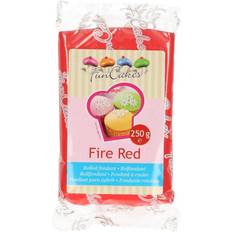 Funcakes Fondant Red 250g Sukkerpasta