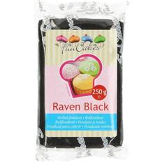 Svarta Sockerpastor Funcakes Fondant Black 250g Sockerpasta