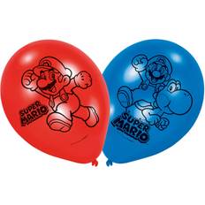 Amscan 6 Ballons Mario Party