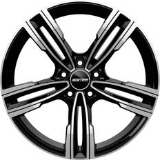 GMP Reven Black Polished 7.5x17 5/120 ET43 Nav72.6