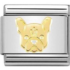 Nomination Gold Charms & Pendants Nomination Composable Classic Link French Bulldog Charm - Gold/Silver