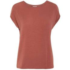 Vero moda aware t shirt Vero Moda Aware T-shirt - Brown/Mahogany