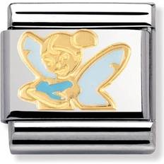 Nomination Composable Link Link Tinker Bell Charm - Silver/Gold/Blue