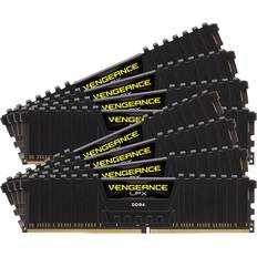 256 Gt - DDR4 RAM-muistit Corsair 256GB (8 x 32GB) Vengeance LPX, DDR4 2666MHz, CL16, 1.20V, musta