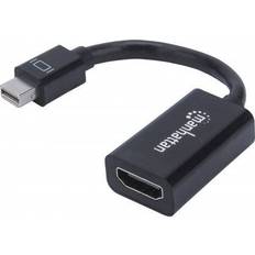 Displayport hdmi female Manhattan Passive Mini Displayport-HDMI M-F 0.1m