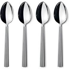 Acciaio Inossidabile Cucchiai da dessert Georg Jensen Bernadotte Cucchiaio da dessert 4pcs