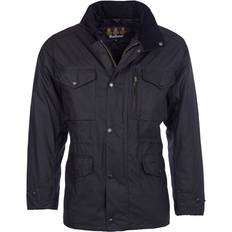 Barbour Sapper Wax Jacket - Black