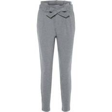 Donna - Nylon Pantaloni Vero Moda Pantaloni con Pieghe 'Eva' - Grigio Sfumato