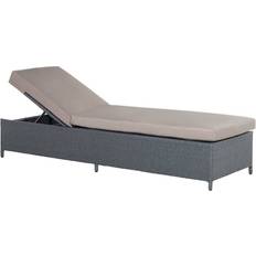 Brown - Rattan Sun Beds Beliani Turin