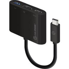 Alogic USB C-USB A/USB C/HDMI M-F Adapter