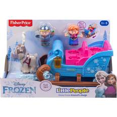 Frozen Play Set Fisher Price Little People Disney Frozen Kristoff's Sleigh