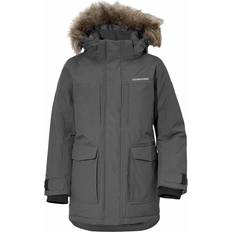 Didriksons Gråa Jackor Didriksons Madi Boy's Parka - Coal Black (502623-108)