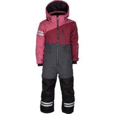 Pink Snowsuits Lindberg Trysil Overall - Beet Red (31018700)