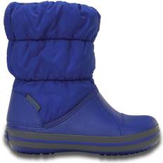 Winterschuhe Crocs Kid's Winter Puff Boot - Cerulean Blue/Light Grey