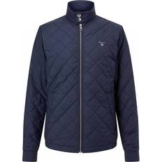 Gant Quilted Windcheater Jacket - Evening Blue