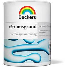 Primer betong Beckers Primer Våtrumsfärg Vit 1L