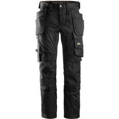 Schwarz Arbeitskleidung & Ausrüstung Snickers Workwear 6241 AllRoundWork Stretch Holster Pocket Trousers