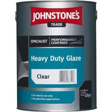 Johnstone's Trade Heavy Duty Glaze Woodstain Transparent 5L