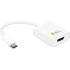 Techly USB C-HDMI M-F