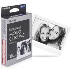 86x108mm (Instax Wide) Instant Film Fujifilm Instax Wide Film Monochrome 10 pack