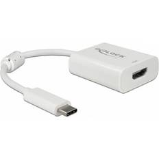 DeLock USB C-HDMI M-F 0.1m