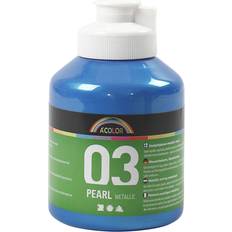 A Color Acrylic Paint Pearl Metallic 03 Blue 500ml