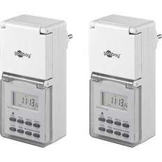 IP44 Ajastimet Goobay Pro 2 Pcs IP44 Digital Timer