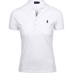 Slim - Woman Polo Shirts Polo Ralph Lauren Stretch Polo Shirt - White