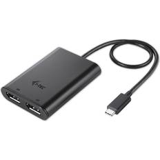 I-TEC USB C-2DisplayPort M-F Adapter