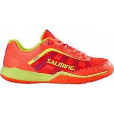 Femme - Jaune Chaussures de sport pour raquette Salming Adder Indoor - Orange