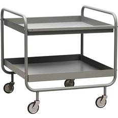 Quadratic Trolley Tables House Doctor Roll Trolley Table 23.6x23.6"