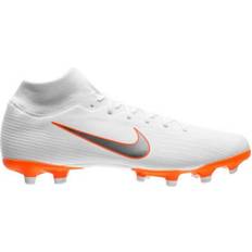 Dame - Grå Fodboldstøvler Nike Mercurial Superfly VI Academy MG - White/Total Orange/Chrome