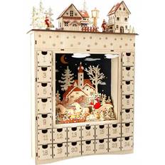 Vul zelf Adventskalenders Legler Houten Adventskalender Winter Droom