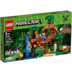 Minecraft lego house LEGO Minecraft The Jungle Tree House 21125