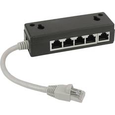 Rj45 splitter InLine ISDN Splitter RJ45-5RJ45 M-F 0.2m