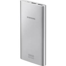 Samsung Batería externa Baterías y Cargadores Samsung Batería Externa 10000 Mah Gris Con Cable Micro Usb